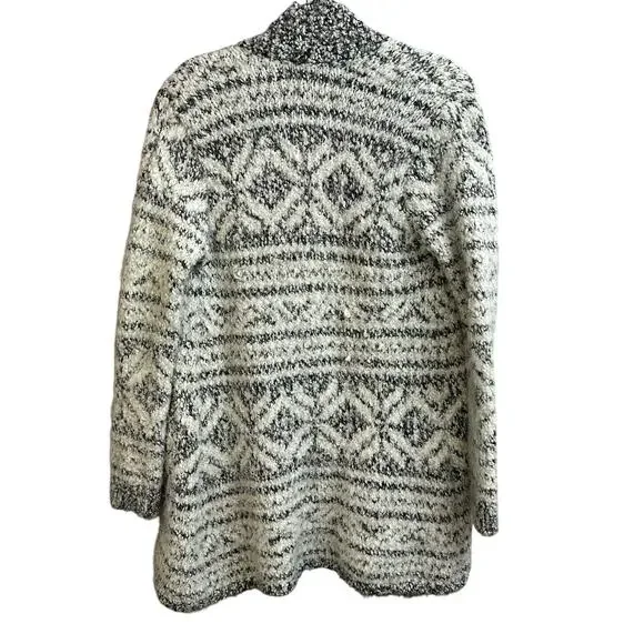 BB Dakota Chunky Open Star is Warm Eyelash Cardigan Women's Small Soft Cottage - Picture 3 of 9